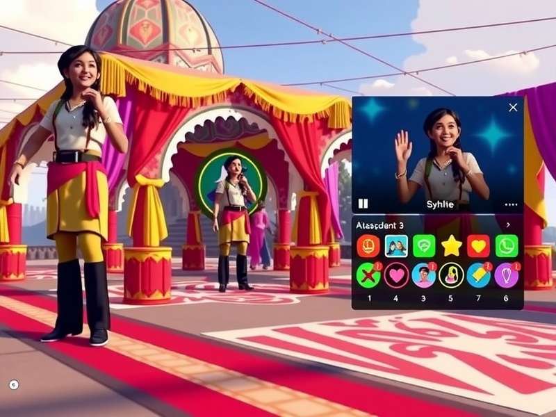 Fiesta Showman Pro character customization screen