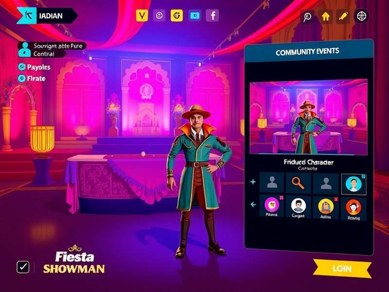 Fiesta Showman Pro community event screenshot